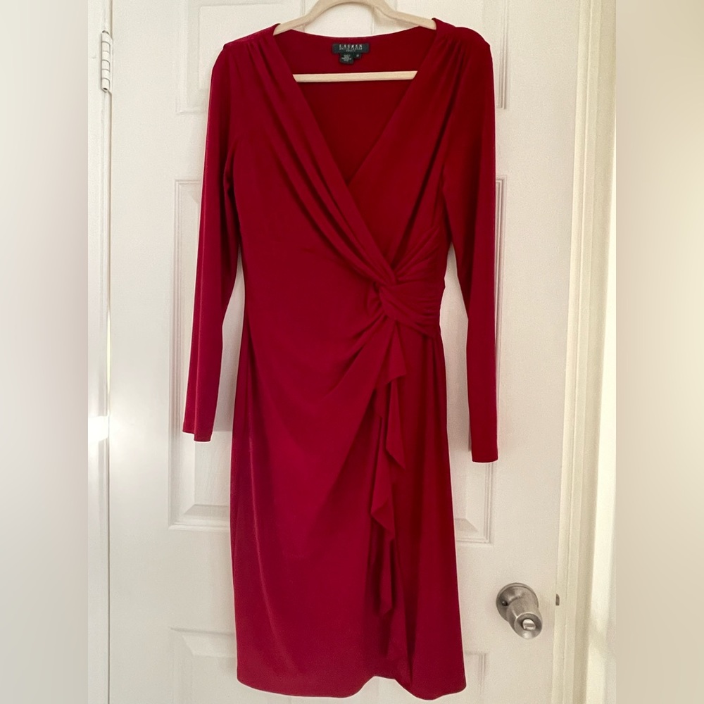 Red Ralph Lauren dress